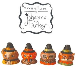 JOHANNA PARKER➕NEW Pilgrim Critter Bowl Set of 4
